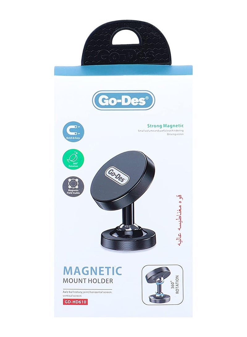 Go-Des HD-610 Magnetic Car Mount Holder - Image 1