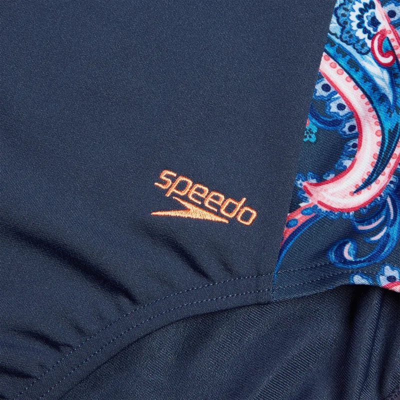 speedo Women's Printed One-Piece Swimsuit