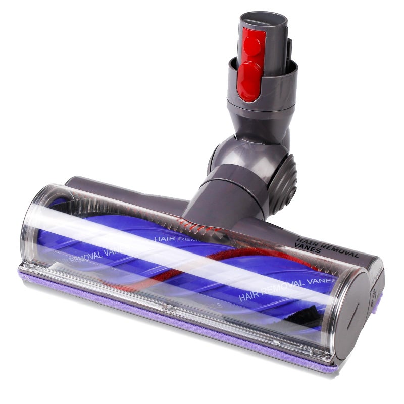 Upgrade AntiTangle Replacement Vacuum Head Compatible with Dyson V7V8 Cyclone V10V11V15 Cordless Vacuum Cleaners Suitable for Thin Carpets Hardwood Floor