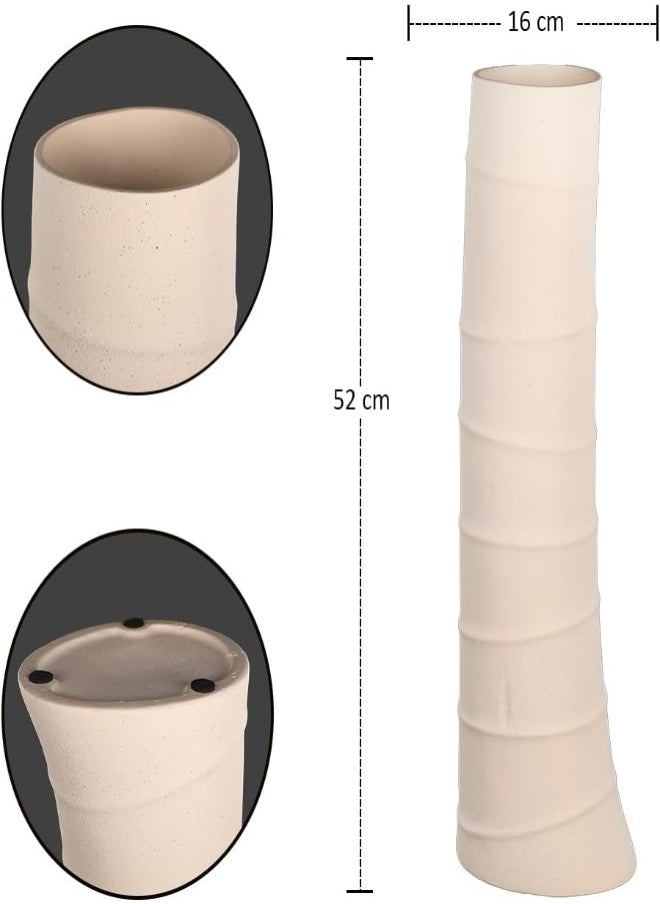 Yatai - Yatai Flower Vase, Premium Quality Ceramic Vase, Elegant Modern Artisan Crafted Vase For Flowers, Versatile And Stylish Vases For Decor, Ideal Gift For Living Room Home Office Decor - Image 1
