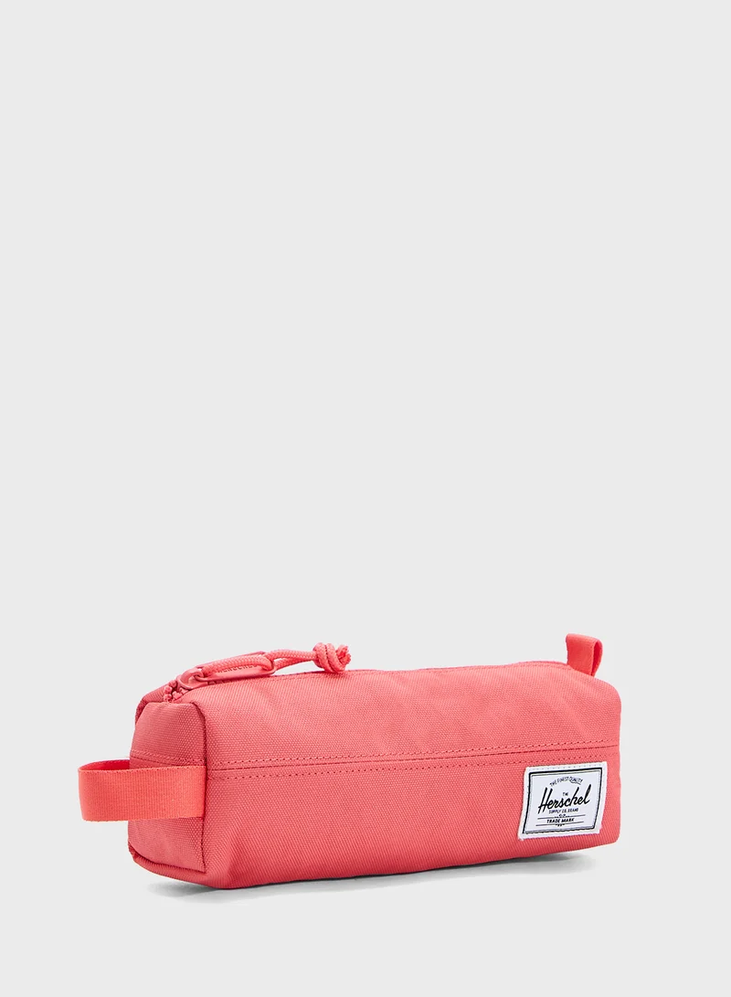 Herschel Red Solid Pencil Case Zip