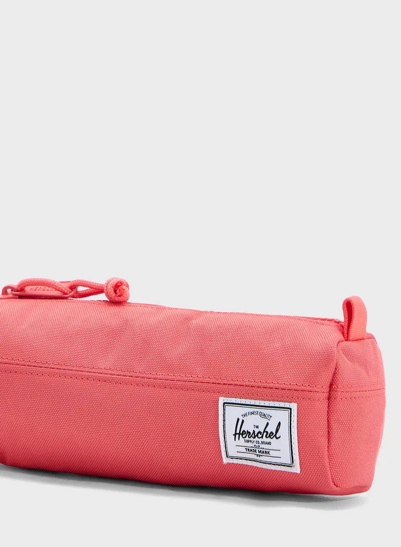 Herschel Red Solid Pencil Case Zip