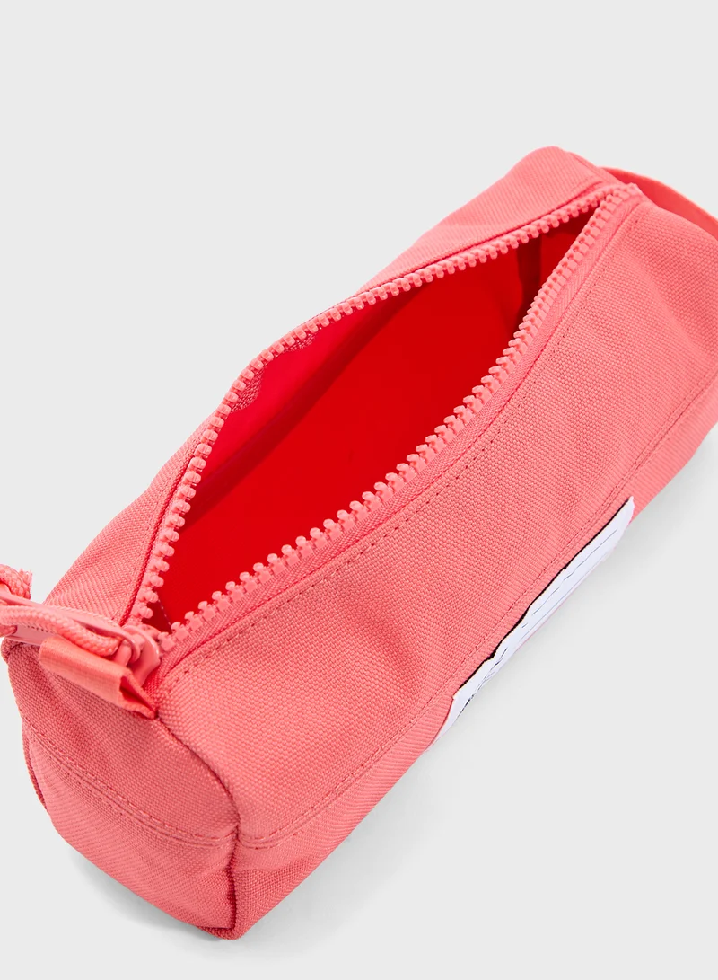 Herschel Red Solid Pencil Case Zip
