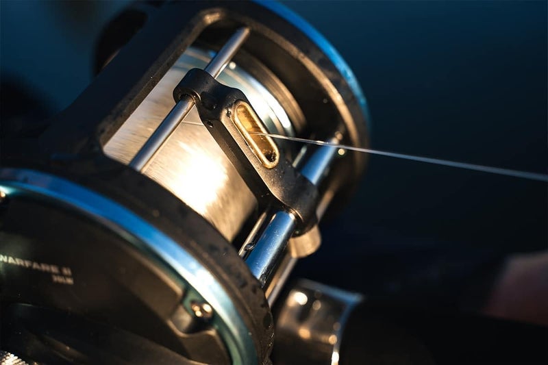 Penn Warfare II Star Drag Conventional Fishing Reel, Size 20N, Graphite Body & Sideplates, Brass Main Gear, HT-100 Drag System, Auto-Engaging Gears - Image 5