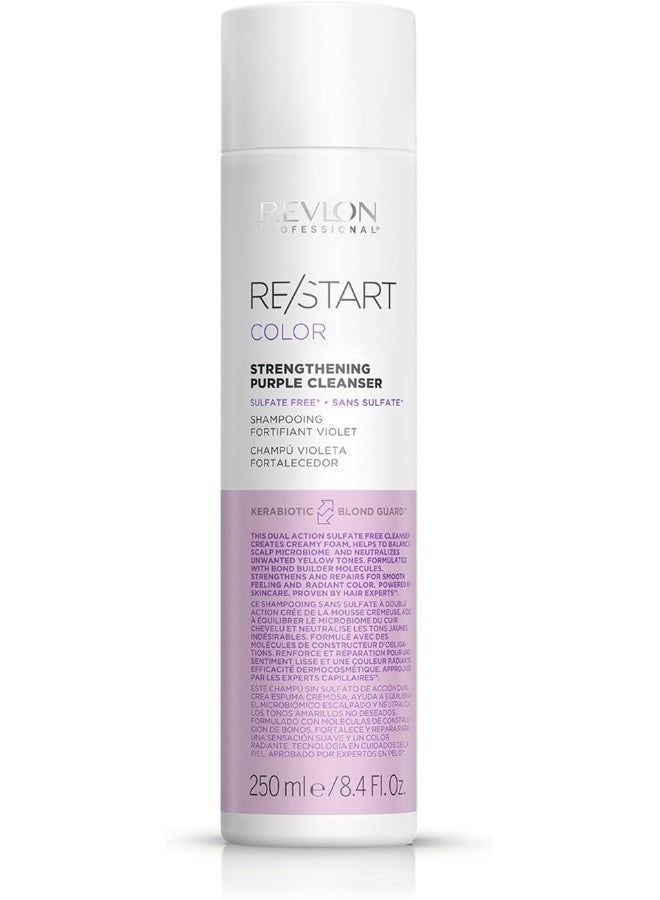 Revlon Professional Color Strengthening Purple Cleanser Shampoo Hair Treatment - Image 1