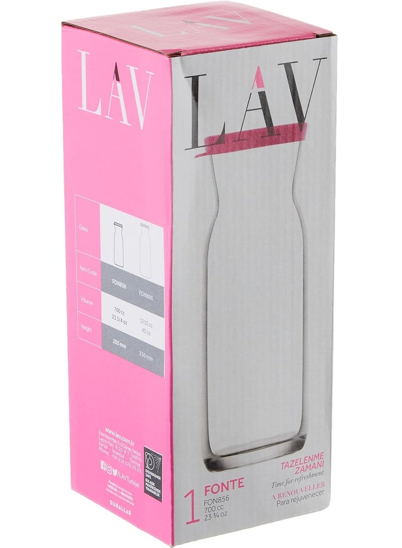 LAV Fonte Glass Jar 700 Cc - Image 1