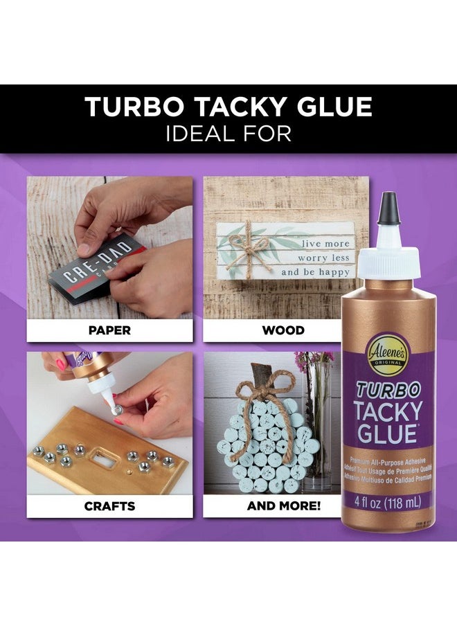 Aleene's 29682 All Purpose Turbo Tacky Glue, 4-Ounce  - Image 4