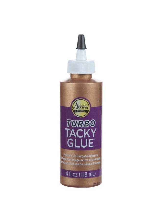 Aleene's 29682 All Purpose Turbo Tacky Glue, 4-Ounce  - Image 1
