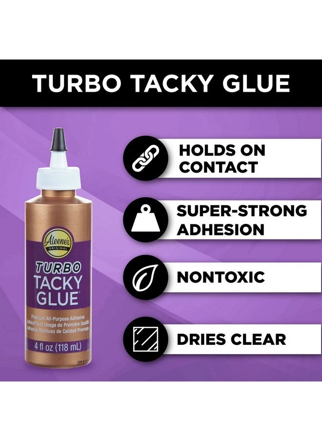 Aleene's 29682 All Purpose Turbo Tacky Glue, 4-Ounce  - Image 2
