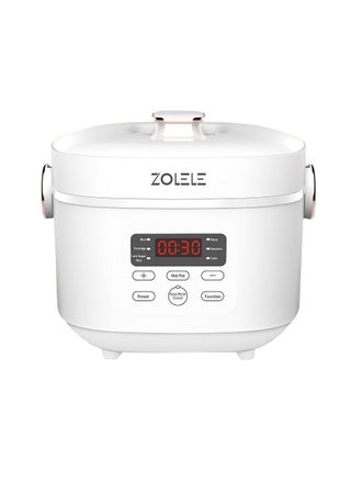 Zolele ZB500 Multifunctional Electric Rice Cooker With 3L Capacity Smart Low Sugar Rice Cooker Micro-Computer Button Double Inner Pot 700W - White - pzsku/ZAD9925E8FDFAE889E8E4Z/45/_/1684307565/304365b8-c43d-4854-b490-b2d3dfbe717b