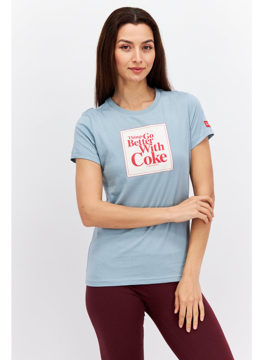PUMA Puma x Coca Cola Women Sportswear Fit Outdoor Top, Grey  - Image 1