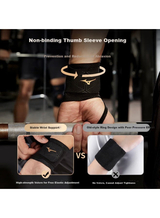 Mizuno Sports Wrist Support Brace For Tendonitis And Sprain Protection, Wrist Stabilizer Compression Guard For Mouse Hand, Mom's Hand, Tfcc, Uni - Image 3