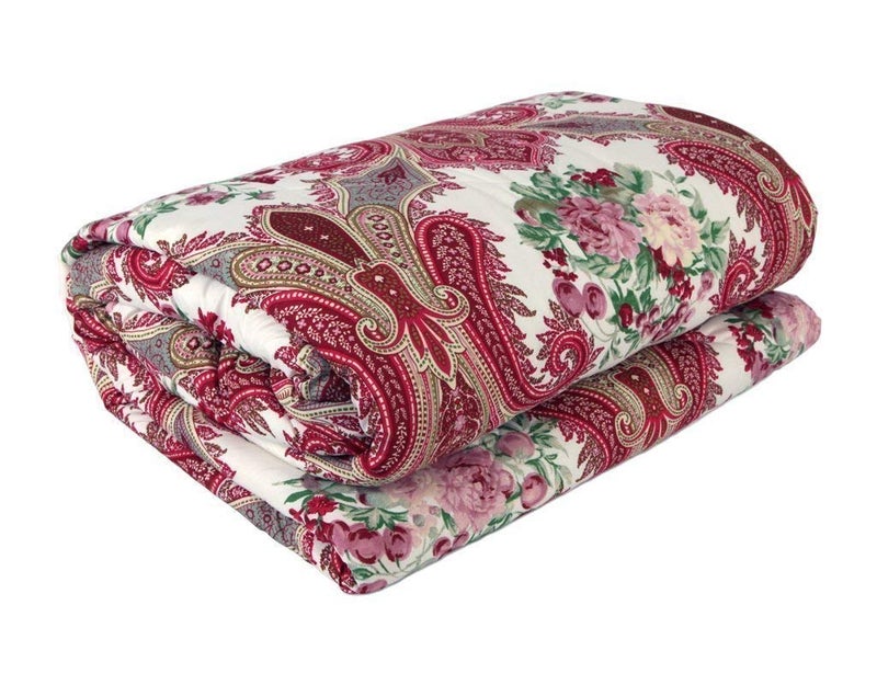 CK CREATION CK CREATION 100 Reversible Single Bed Dohar Combo Microfiber Polycotton Soft Light Weight Bed Dohar Use for All Season Brown Flower