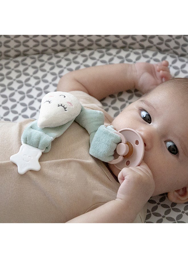 BabyJem - BabyJem Pacifier Holder 0 Months - Safe and Convenient Pacifier Clip for All Types of Pacifiers - Easy to Use and Attach to Clothing - Image 1