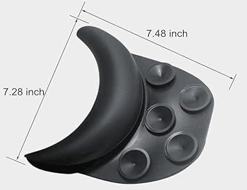 ANSELF Salon Neck RestAnself Silicone Durable Shampoo Bowl Gel Neck Cushion Pillow for Hair Salon Sink Basin  - Image 2