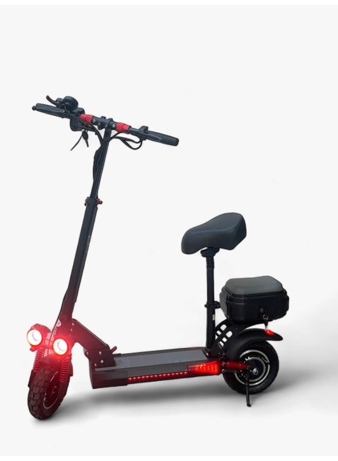Monster economical scooter with rear bag - Image 1