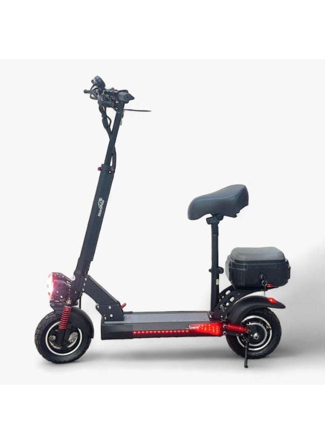 Monster economical scooter with rear bag - Image 2