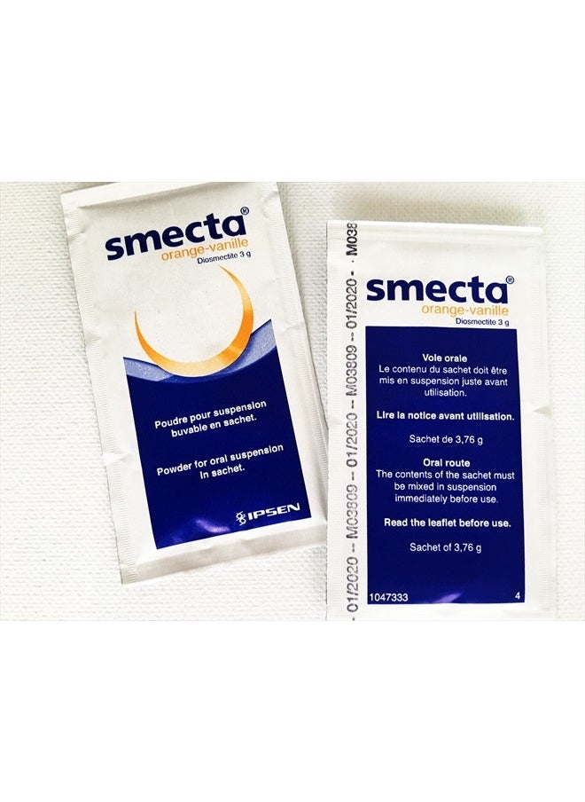 Smecta IPSEN Original Smecta 3g Product of France 60 sachets Natural Treatment of Acute Diarrhea  - Image 3