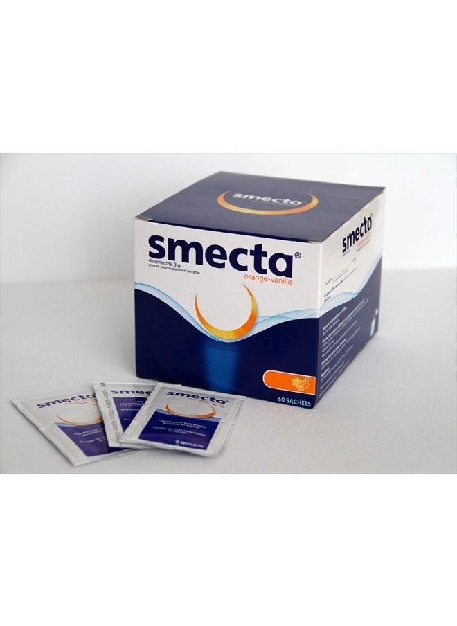 Smecta IPSEN Original Smecta 3g Product of France 60 sachets Natural Treatment of Acute Diarrhea  - Image 4
