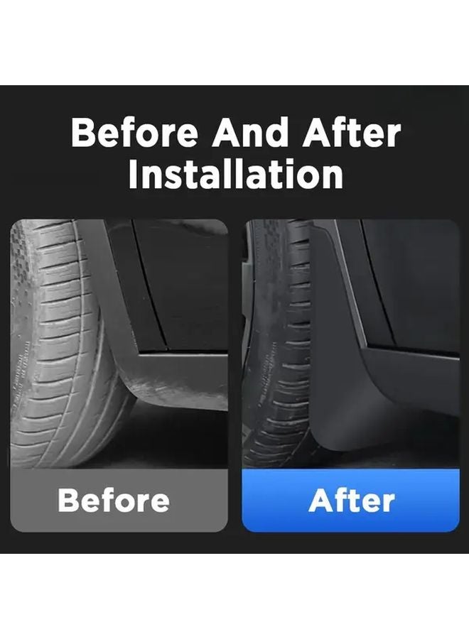 4Pcs Car Fenders Mud Guards Splash Guards For Changan UNI T 2020 2024 - Image 3