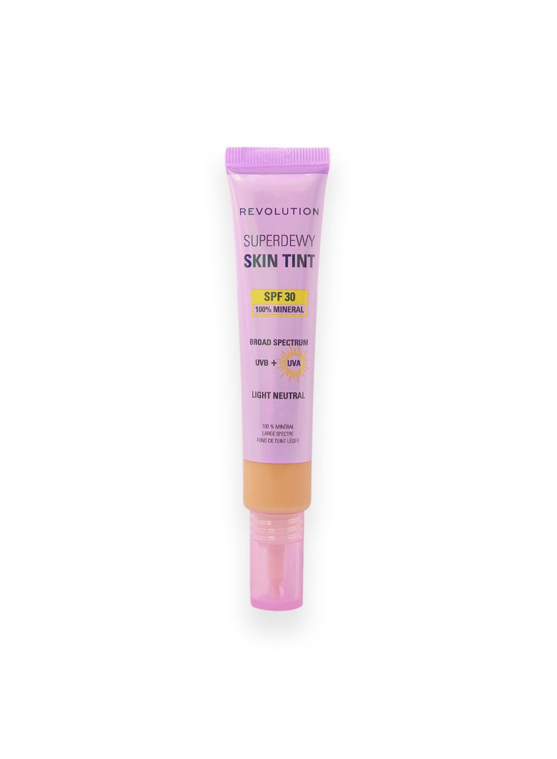 REVOLUTION Superdewy Sundew SPF30 Skin Tint Light Neutral - Image 3