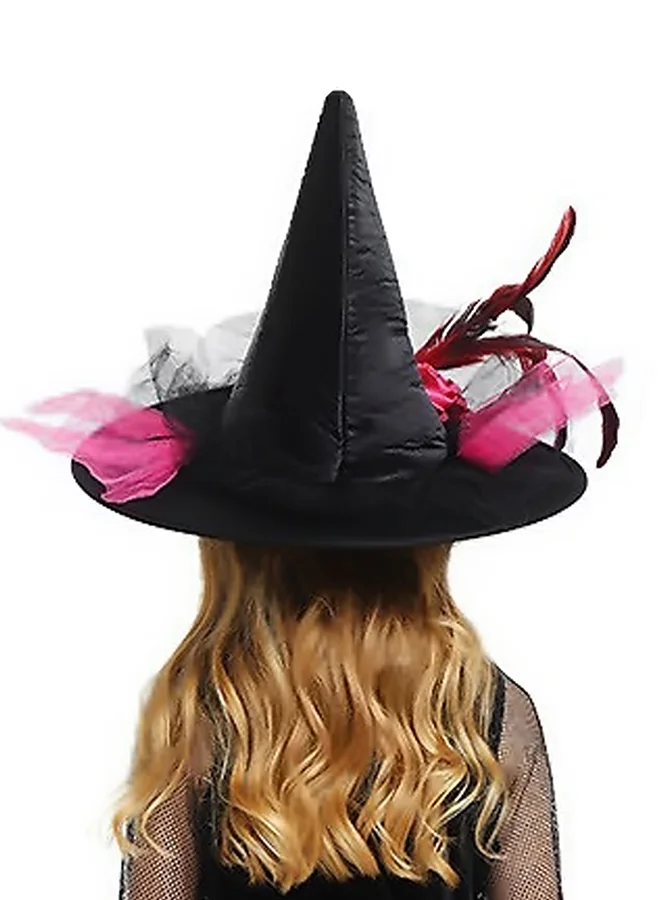 LITTLE SURPRISE BOX Little Surprise Box,  Black and Pink Witch , Kids Halloween Costume Fancy Dress Up-7-8Y