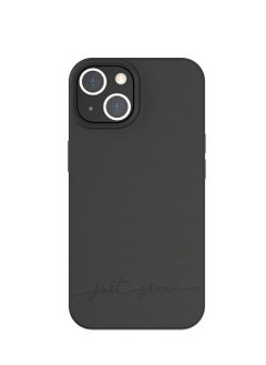 BIGBEN Just Green iPhone 14 Natura Case Black - Eco-friendly  - Image 4