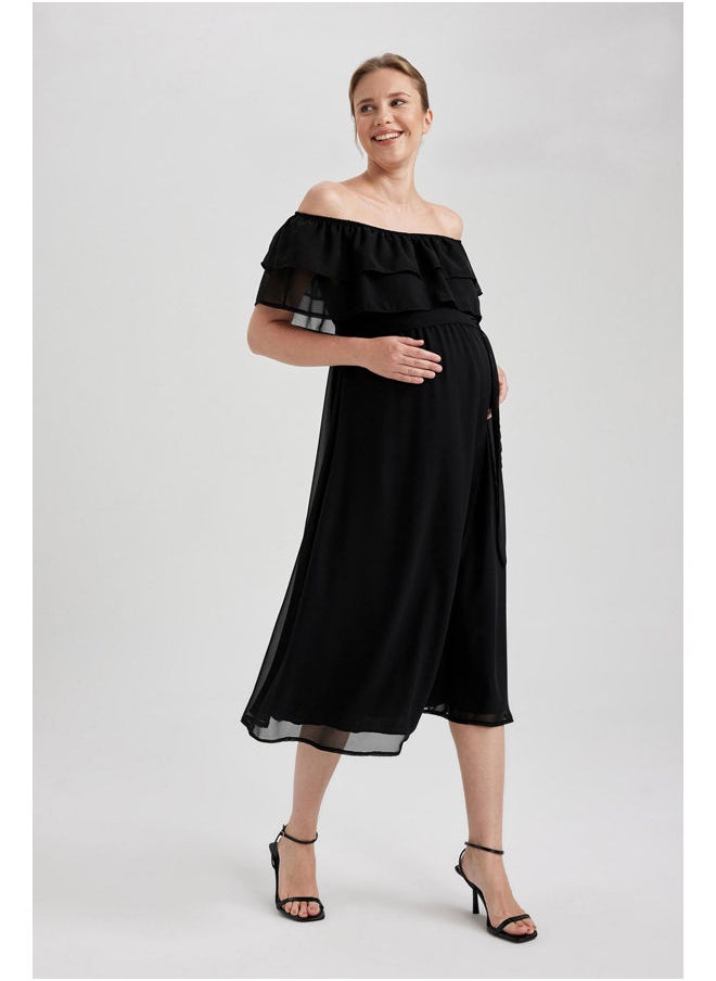 DeFacto - Woman Short Sleeve Maternity Dress - Image 1