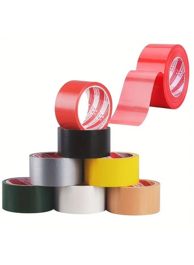 Green Cloth Tape Single Sided 787.4 Inch x 10mm Easy Tear Floor Carpet Splicing - Image 2