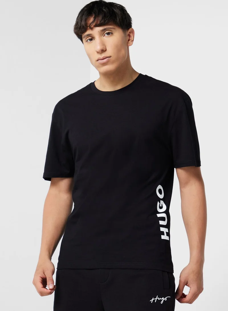 HUGO Logo Crew Neck T-Shirt