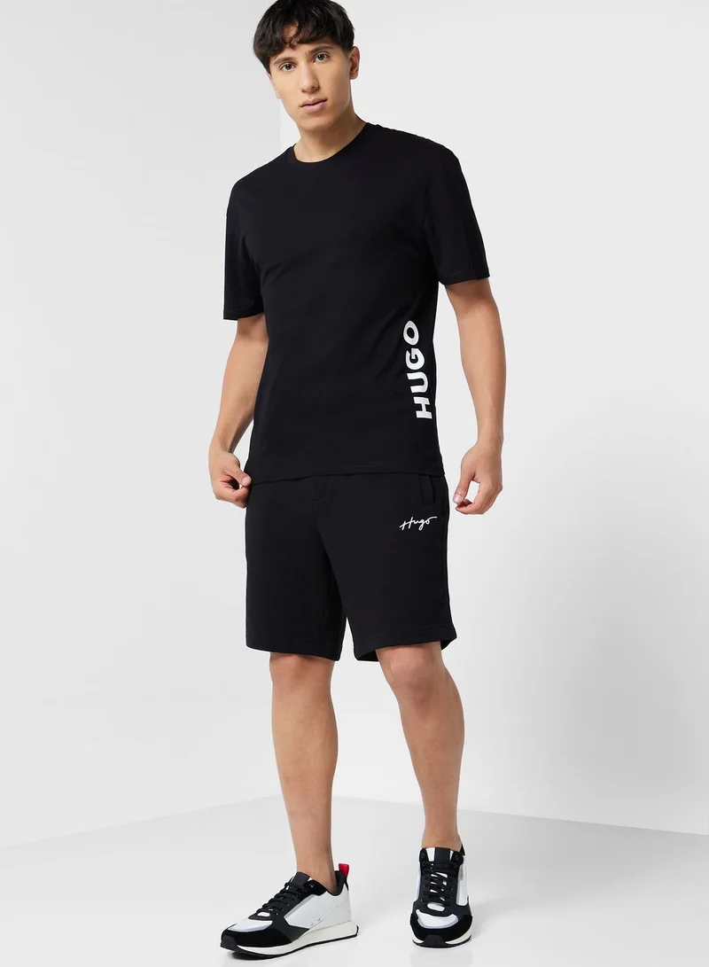 HUGO Logo Crew Neck T-Shirt