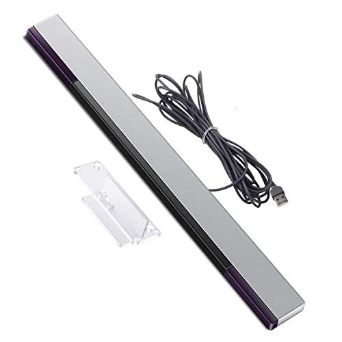 Xahpower USB Sensor Bar for Wii, Replacement Wired Infrared Ray Sensor Bar for Nintendo Wii and Wii U Console - Image 1