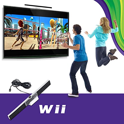 Xahpower USB Sensor Bar for Wii, Replacement Wired Infrared Ray Sensor Bar for Nintendo Wii and Wii U Console - Image 5