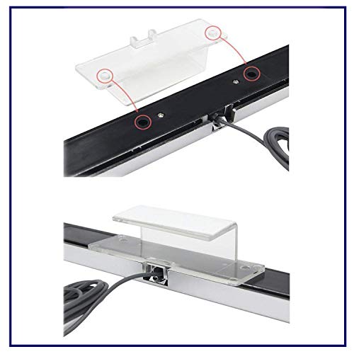 Xahpower USB Sensor Bar for Wii, Replacement Wired Infrared Ray Sensor Bar for Nintendo Wii and Wii U Console - Image 3