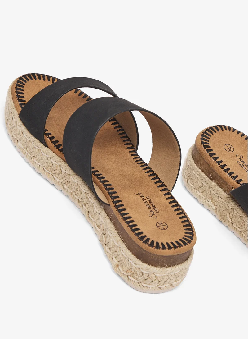 Savannah Collection  Low Wedged Flatform Sandal for Women | Best Price UAE
