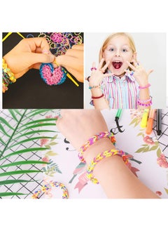 Mumoo Bear Mumoo Bear 6800 Loom Bands Kit with Loom Board, Kids Art Crafts Bracelet Making Set with Hooks &Charms  - Image 3