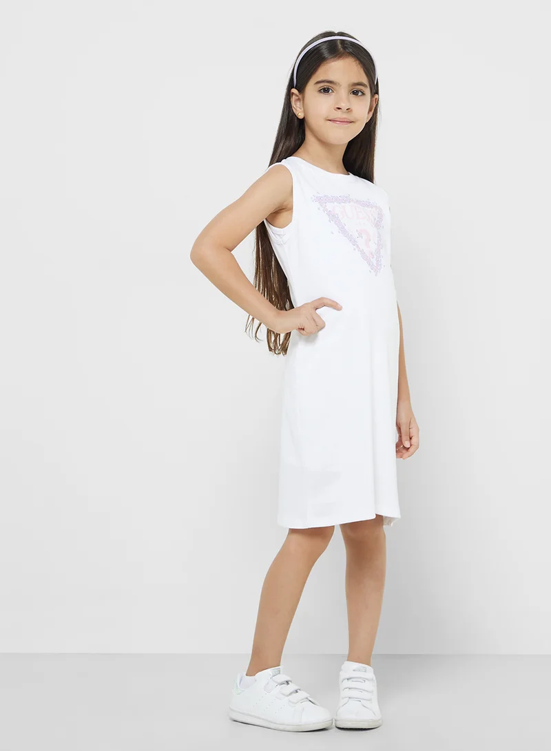 GUESS Sleeveless Cotton Dress