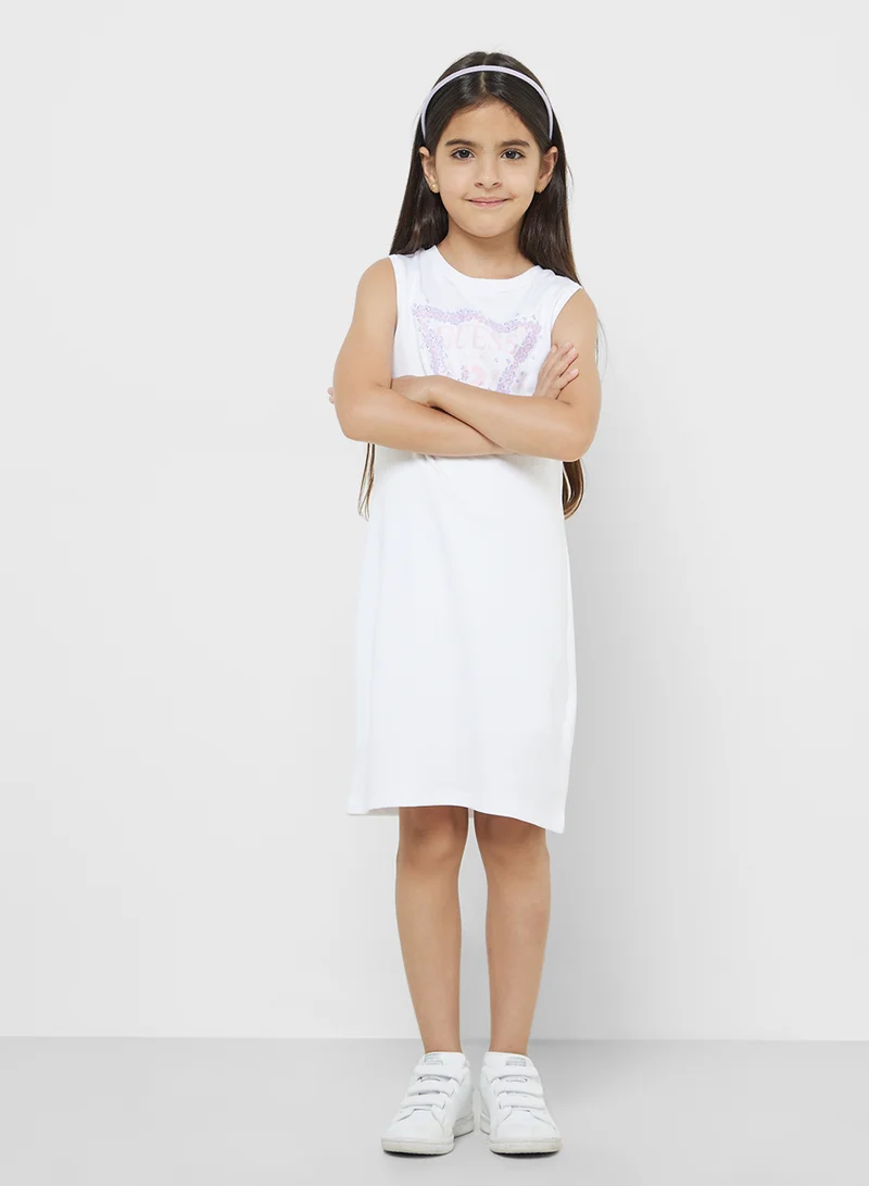 GUESS Sleeveless Cotton Dress