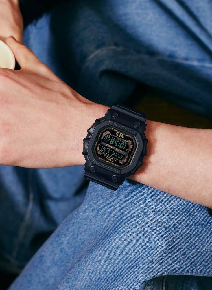 CASIO ساعة يد رقمية للرجال على شكل سداسي من الراتنج GX-56RC-1DR - 53.6 مم - Image 3