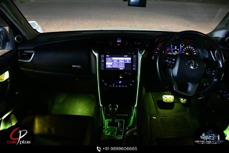 KMH 7th Gen K3 Premium Ambient Interior Car Lights 16 Million Colours (Mobile APP Control) Adjust Brightness, Colors Change, and Lighting Effects Mode, Elevate Your Driving Experience (Set of 14) - Image 1