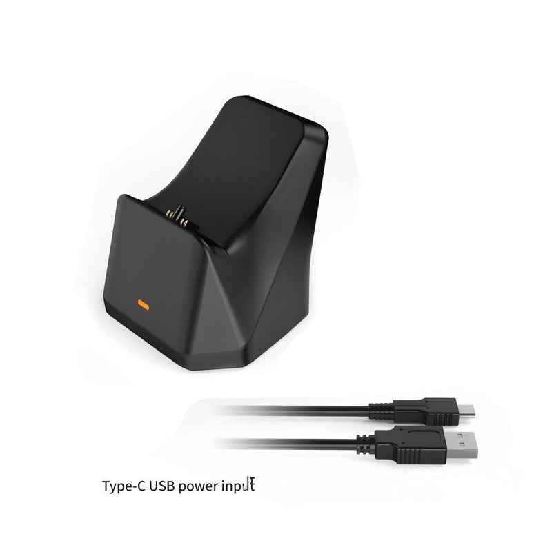 Cross-border new PS5 handle single-seat charging PS5 wireless handle charger PS5 base single-charge game periphery TP5-0586 black with boost