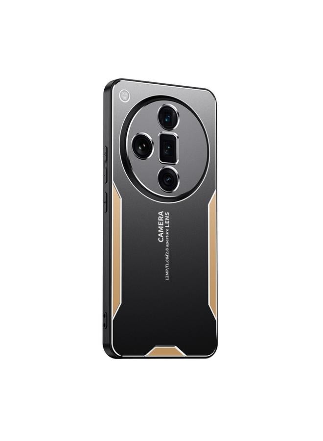 S-TOP Case For OPPO Find X7 Blade Series TPU Hybrid Metal Phone Case - Image 1