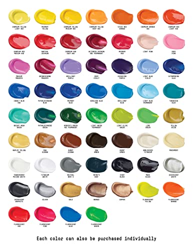 LIQUITEX Basics Acrylic Paint, Set of 60 colours, 60 x 22ml - Image 5