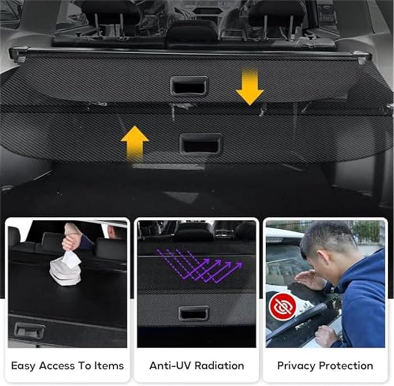 DEMULAX Retractable Cargo Cover for Mazda CX-50 - Image 2