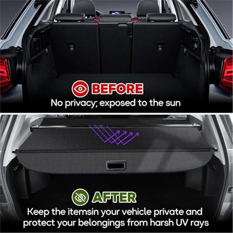 DEMULAX Retractable Cargo Cover for Mazda CX-50 - Image 4