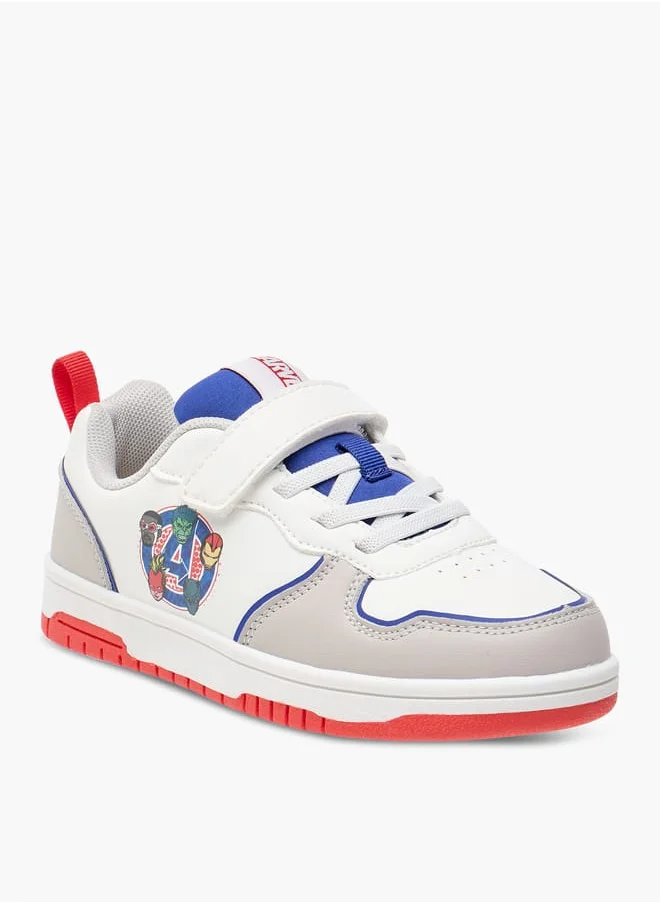 مارفل Boys Sneaker With Double Velcro