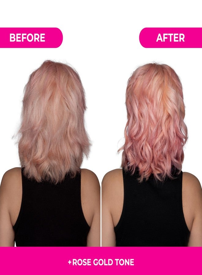 naissant Rose Gold Hair Toning Mask | Ultra High-Purity Pigments | Color Depositing Soft Rose Gold Tone | Hyaluronic Acid, Collagen & Biotin | Paraben, Ammonia & Sulfate Free | 10.1 Fl. Oz - Image 4