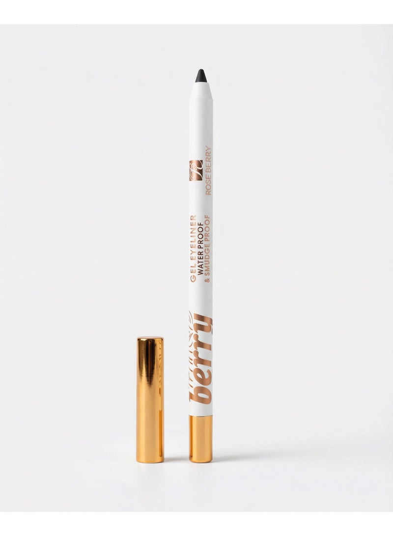 Rose Berry Gel Eyeliner, Waterproof & Smudge Proof, 1.2g - Image 1