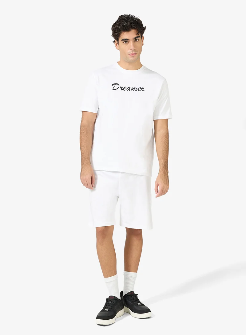 سفنتي فايف بيسيكس طقم تي شيرت وشورت