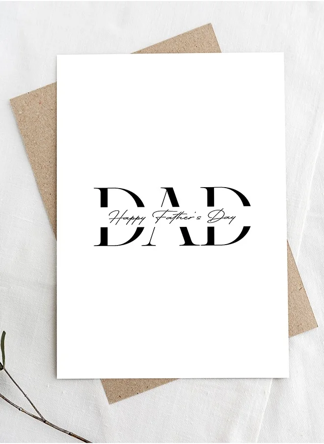 Share the Love Father's Day Greeting  Card - Happy Father day - Celebrating Father's Day with Gratitude and Love